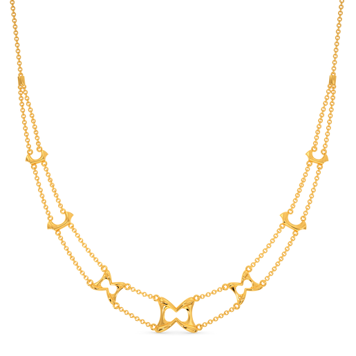 Daring N Devour Gold Necklaces