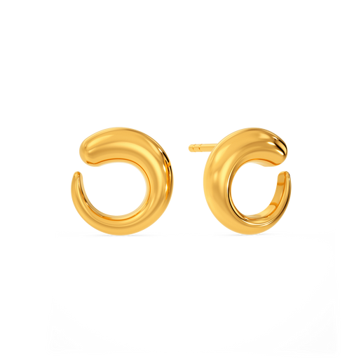 Ferocious Passion Gold Earrings