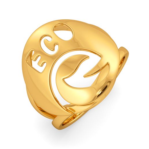Eco Trails Gold Rings