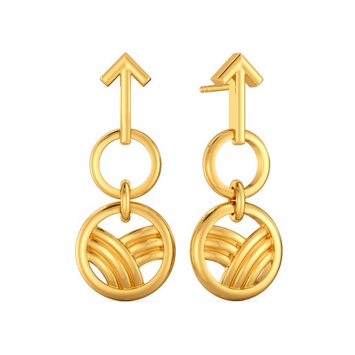 Love Advocate Gold Earrings