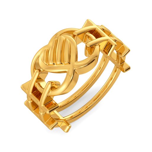 Love Advocate Gold Rings