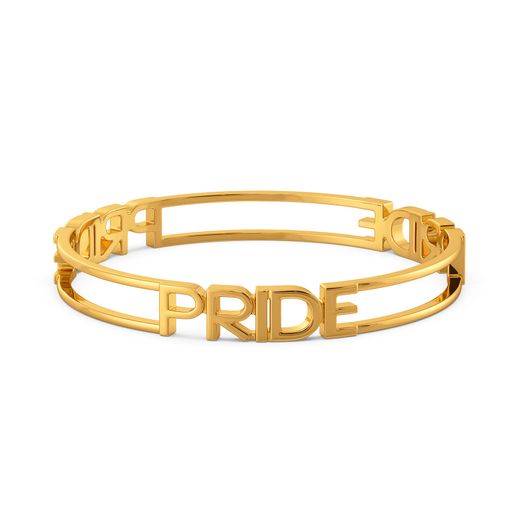 Colours Of Love Gold Bangles