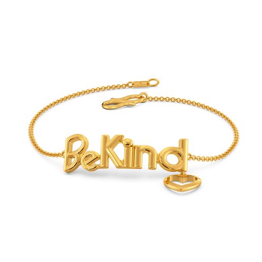 Be Kind Gold Bracelets