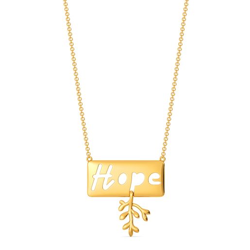 Spirit of Hope Gold Necklaces