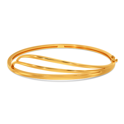 Feather Perfect Gold Bangles