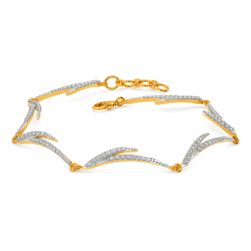 Feathers Fluft Diamond Bracelets
