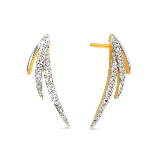 Feathers Fluft Diamond Earrings