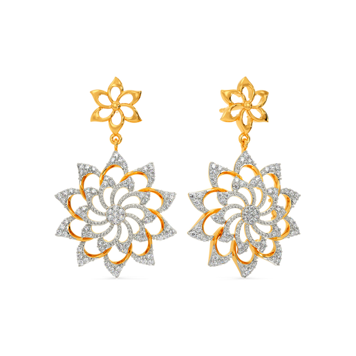Blossom Bouquet Diamond Earrings
