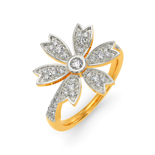 Floral Fantasia Diamond Rings