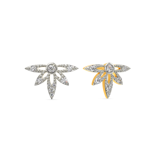 Whimsical Blooms Diamond Earrings