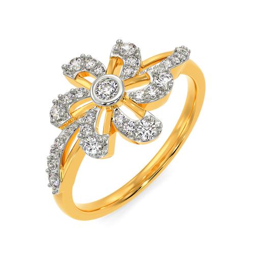 In a Floral Dream Diamond Rings