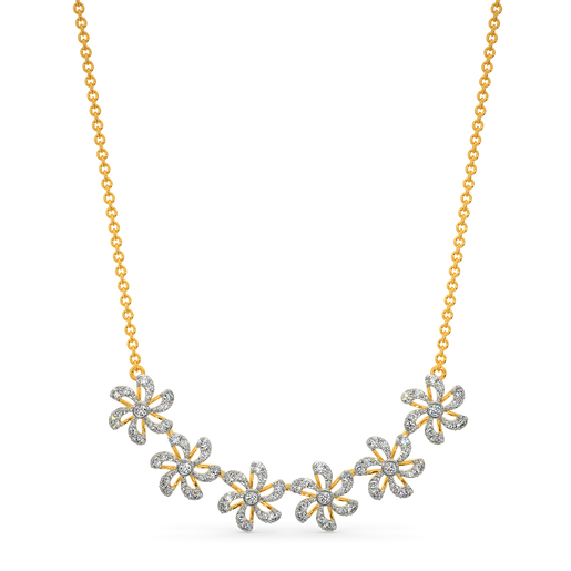 In a Floral Dream Diamond Necklaces