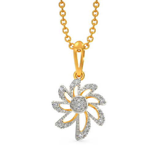 In a Floral Dream Diamond Pendants