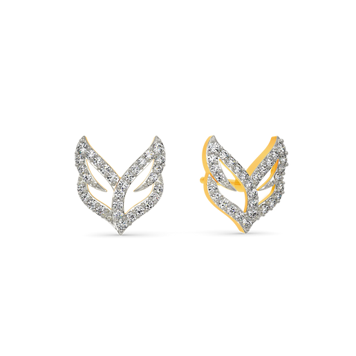 Winged and Whimsy Diamond Earrings