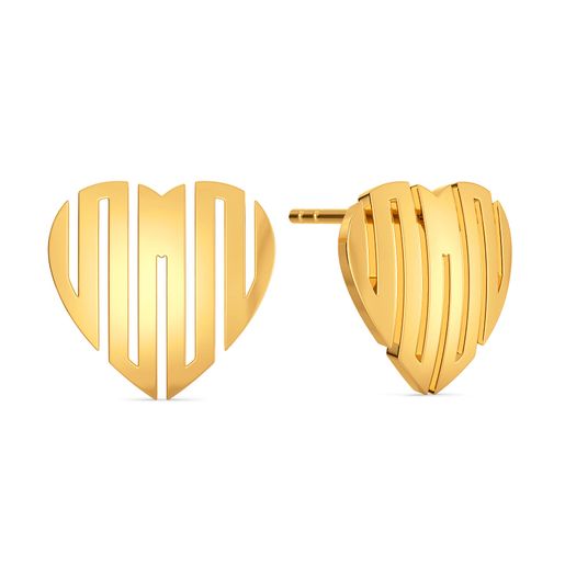 Posh Passion Gold Earrings