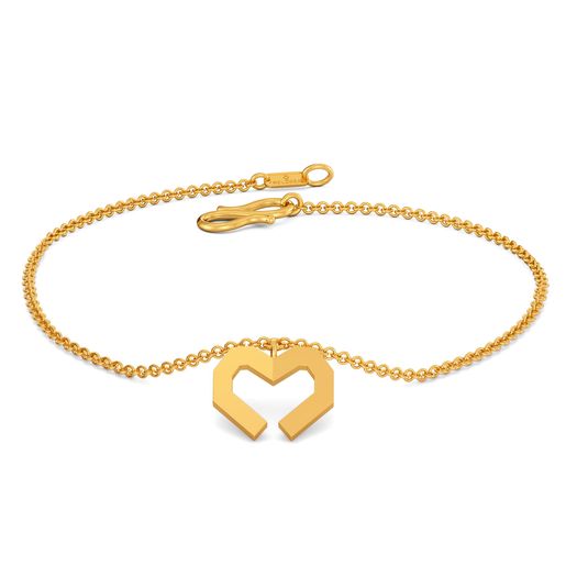 Flaunt Fondly Gold Bracelets