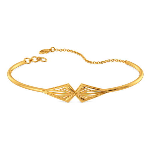 Wild Tropic Gold Bangles