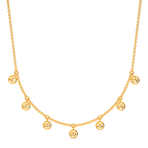 Power Drama Gold Necklaces