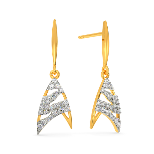 Power Mash Diamond Earrings