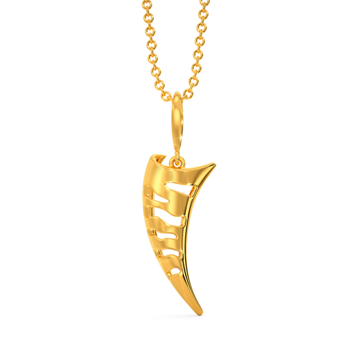 Sign Of Power Gold Pendants