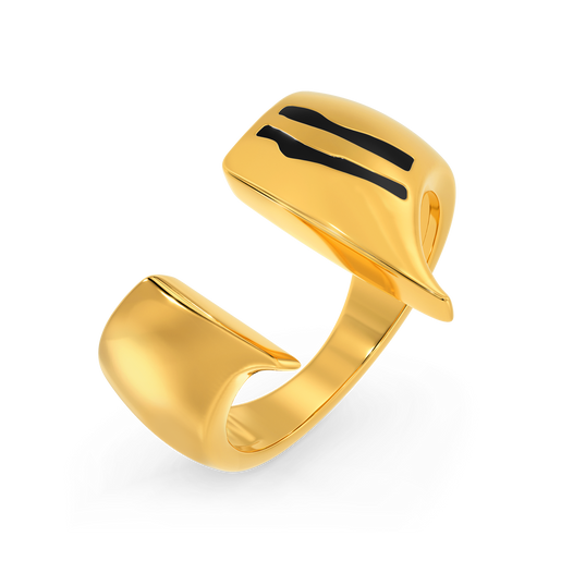 Born To Be Wild Gold Rings