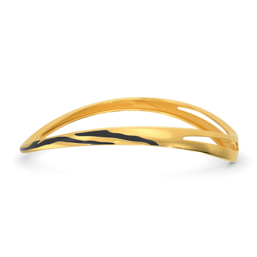 Bold In Stripes Gold Bangles