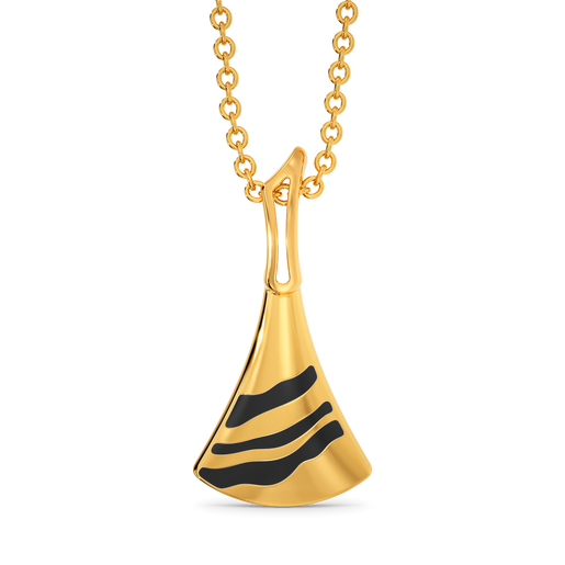 Touch Of Wildness Gold Pendants