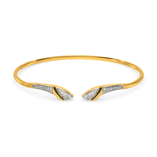 Tigress Muzzle Diamond Bangles