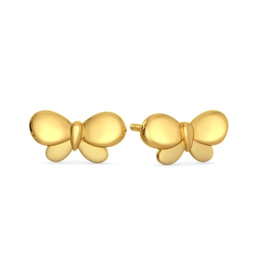 Flitter Flutter Gold Earrings
