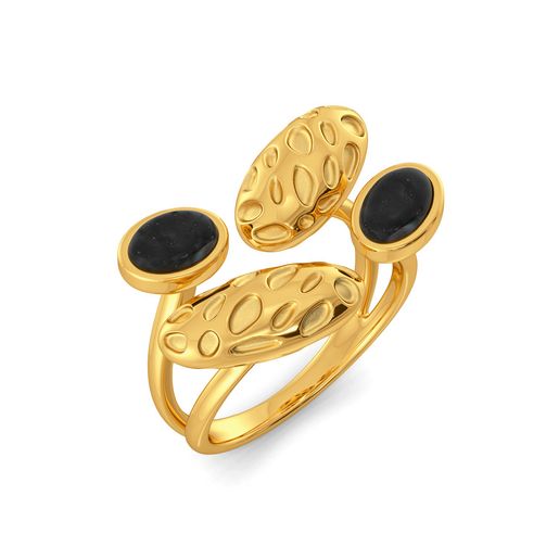 Black Panther Gemstone Rings