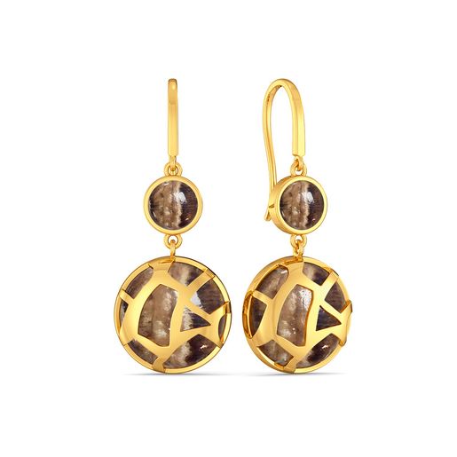 Pied Viper Gemstone Earrings