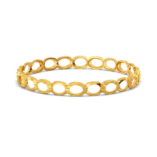 Chic Streak Gold Bangles