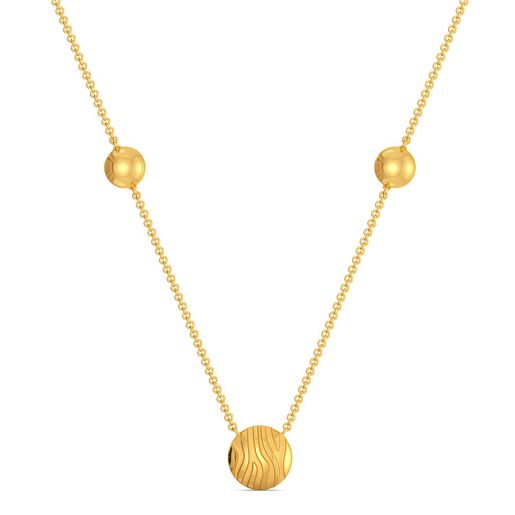 Stripe Kingdom Gold Necklaces