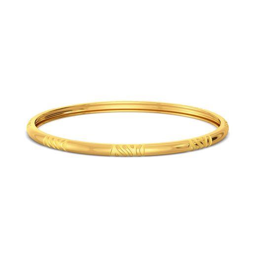 Stripe Kingdom Gold Bangles