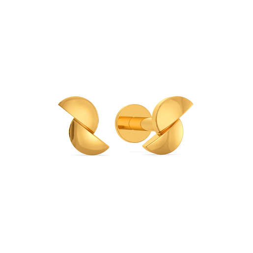 Golden Horizon Gold Earrings