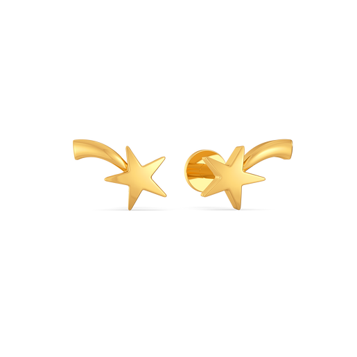 Steller Whisper Gold Earrings