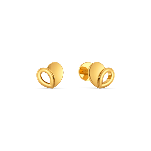 Cutout Crush Gold Earrings