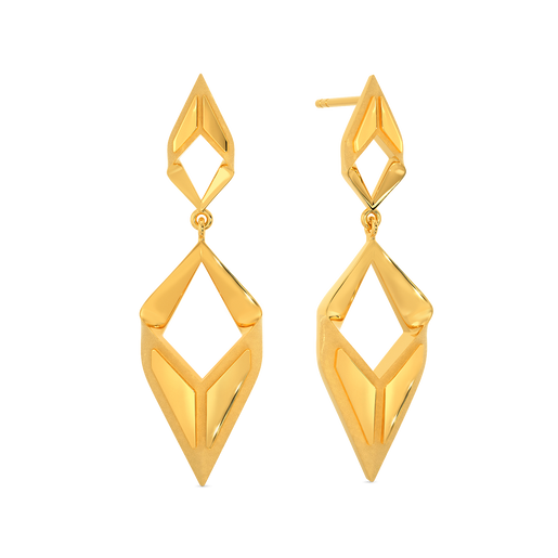 Rise Above Gold Earrings
