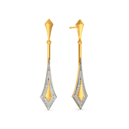Artsy Armor Diamond Earrings