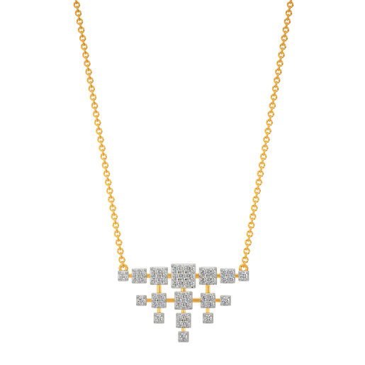 Tartan Sparkle Diamond Necklaces