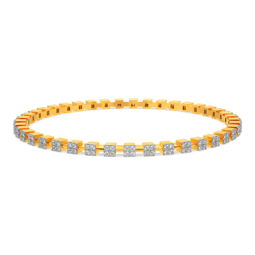 Tartan Sparkle Diamond Bangles