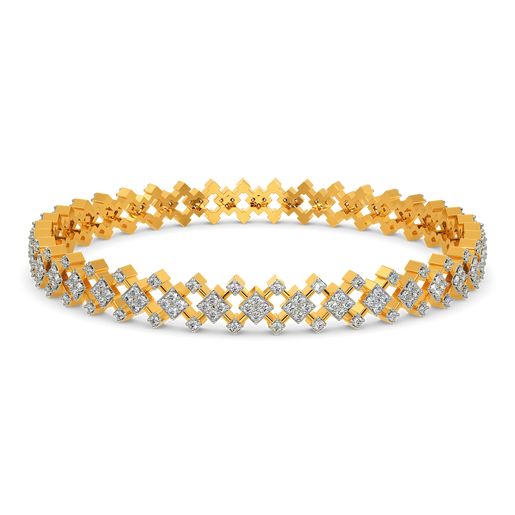 Tartan Glow Diamond Bangles