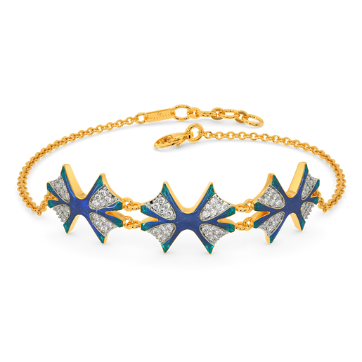 In A Blue Fantasy World Diamond Bracelets