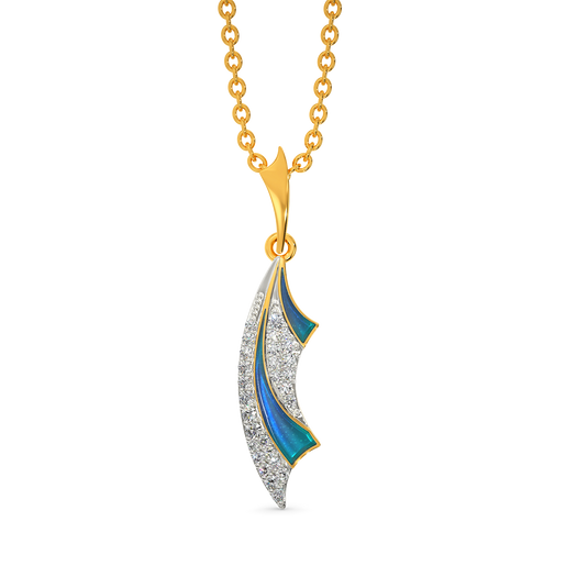 Blue Dreams Diamond Pendants