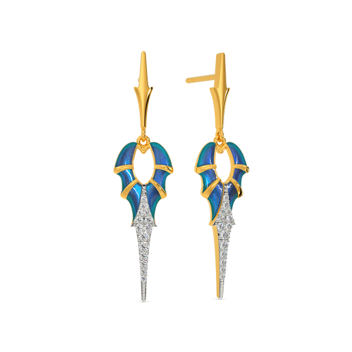 Moat Diamond Earrings