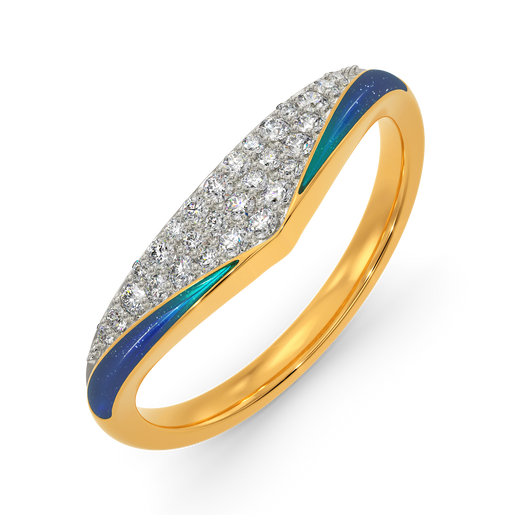 Moat Diamond Rings