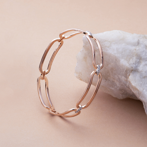 Classic Sparkle Silver Bangles