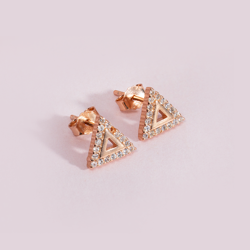 Celestial Spark Silver Earrings