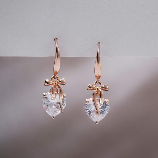 Love Loop Silver Earrings