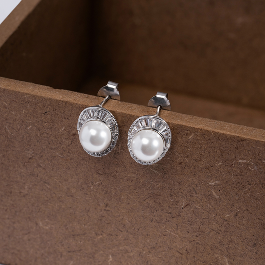 FSV012446052 Silver Earrings